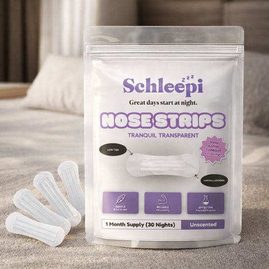 SchleepStrips™ Clear Nose Strips