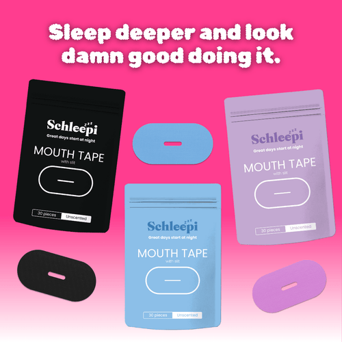 SchleepTape™ Mouth Tape with Slit [MIXED COLOURS BUNDLE] - Schleepi