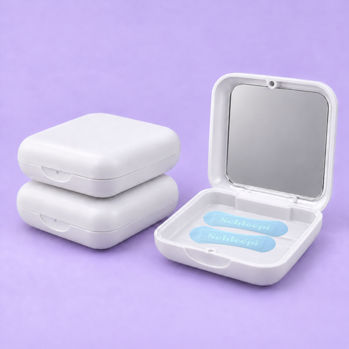 Tape Storage Container with Mirror